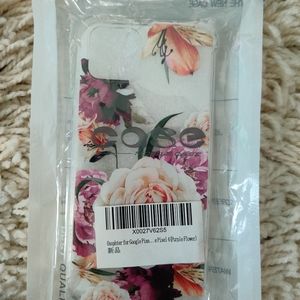 See through floral case for Google pixel 4